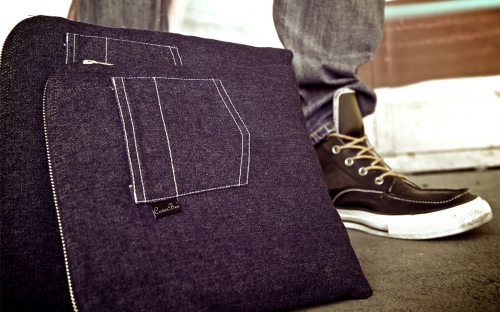 Denim (jeans) iPad hülle 7