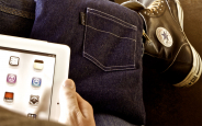 Denim (jeans) iPad hülle 3